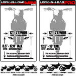 Risk Racing Lock-N-Load Pro - Strapless Moto Transport System